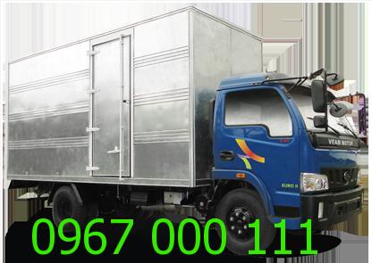 Cho thuê xe tải 1.1 tấn chở hàng giá cực rẻ 