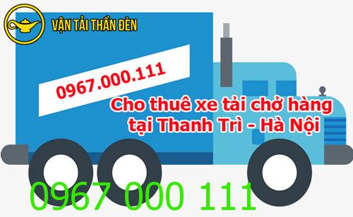 Cho thuê xe tải chở hàng tại Thanh Trì